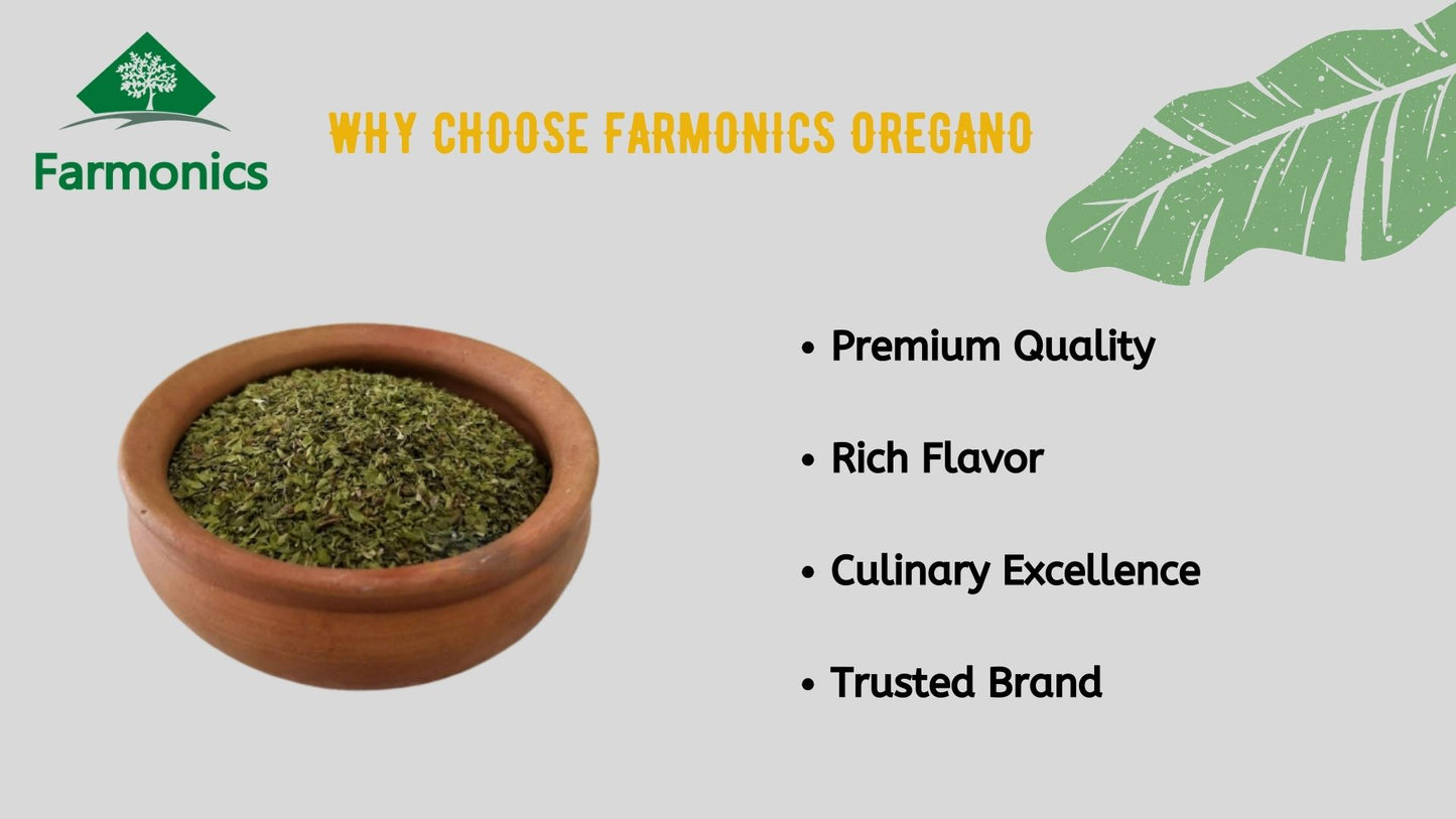 here are the some of the reasoons why you should choose Farmonics oregano 