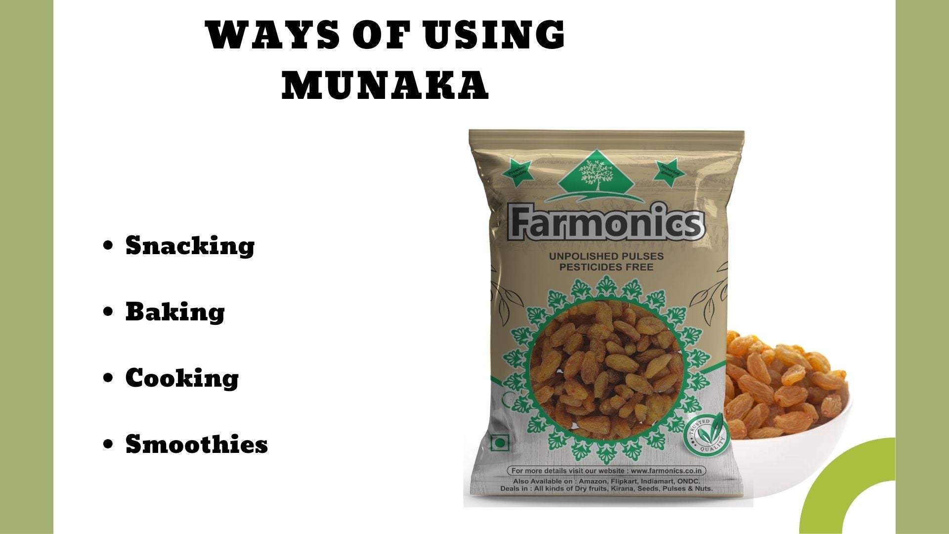 Ways in which you can use farmonics best quality   Munaka
