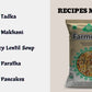 Receipes you can try from Framonics unpolished mix dal 