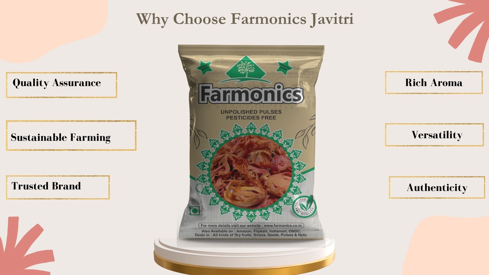 reasons why you should choose farmonics best quality Javitri 