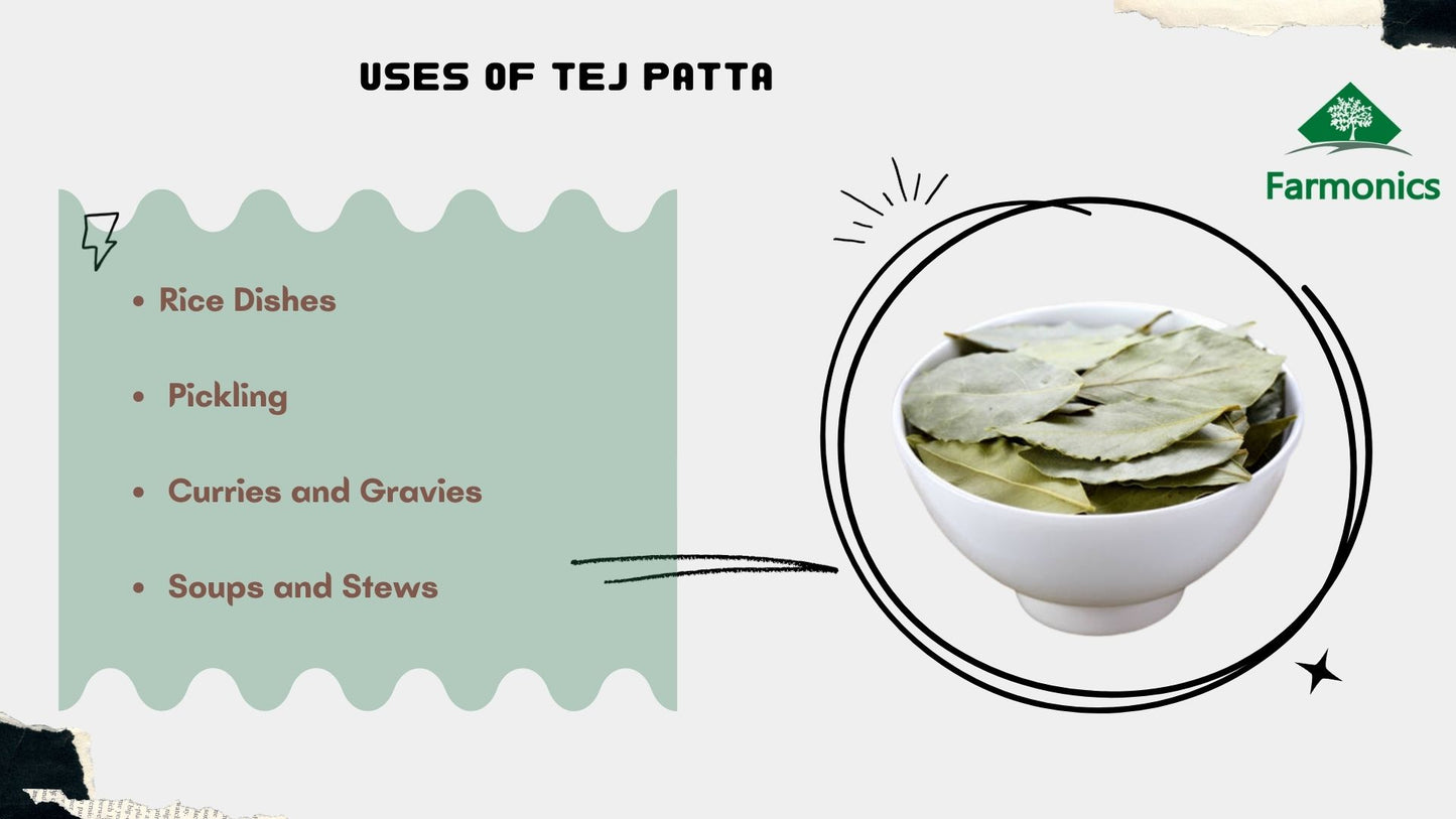 Here are some of the uses of Framonics premium quality Tej patta