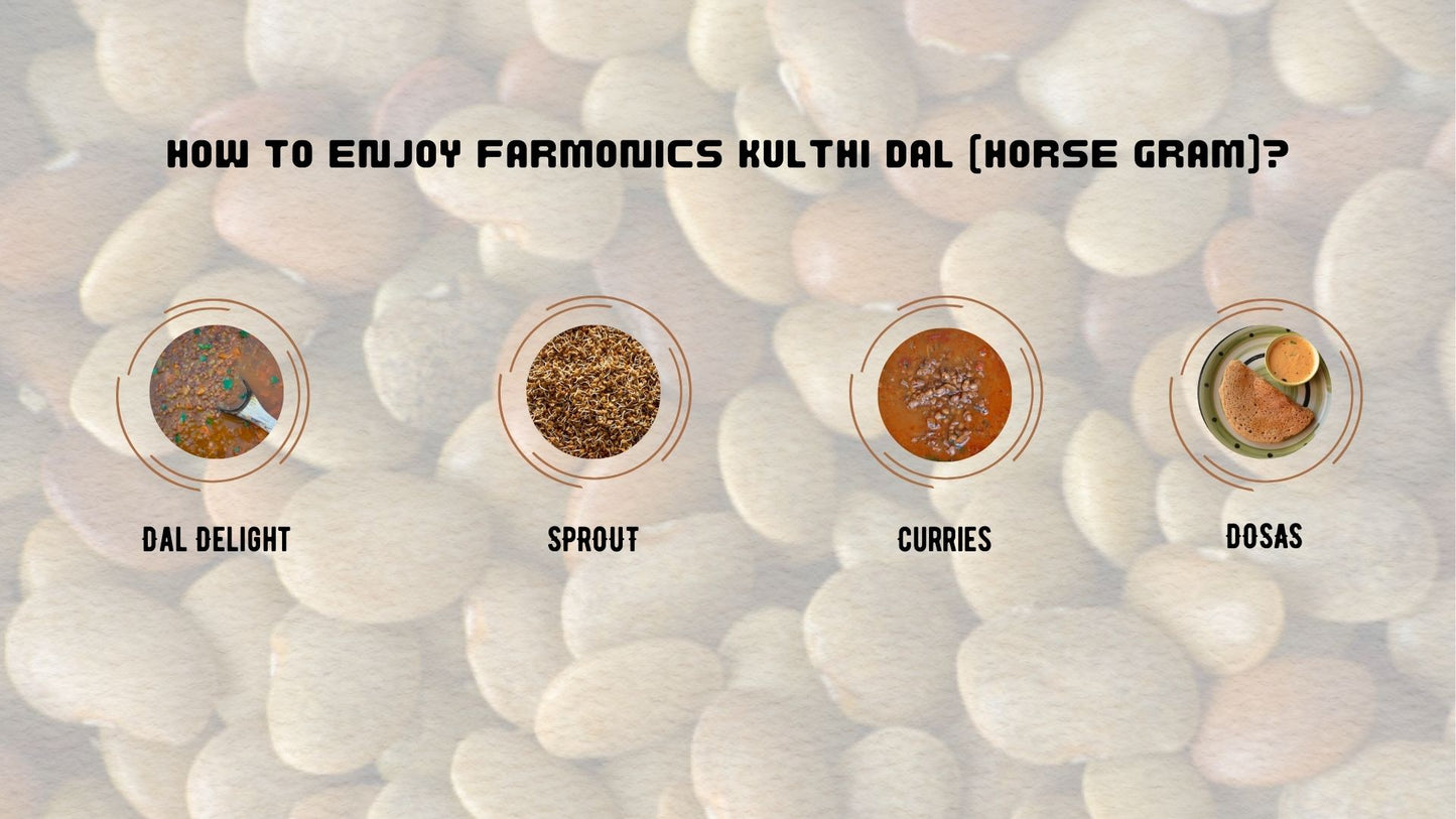 here are list of dishes which you can try from farmonics unpolished kuthi dal
