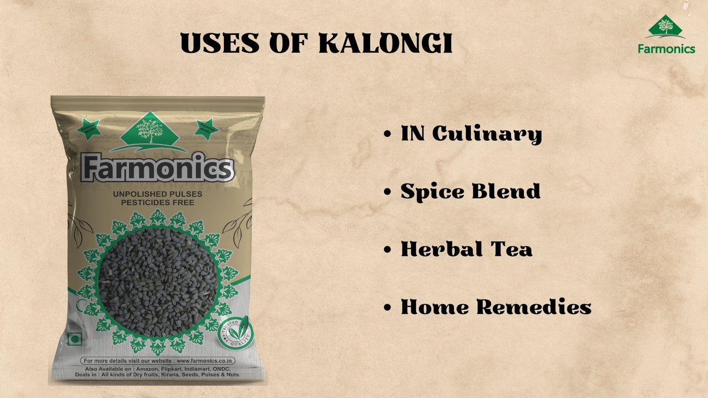 here are some of the used of farmonics premium quality kalongi 