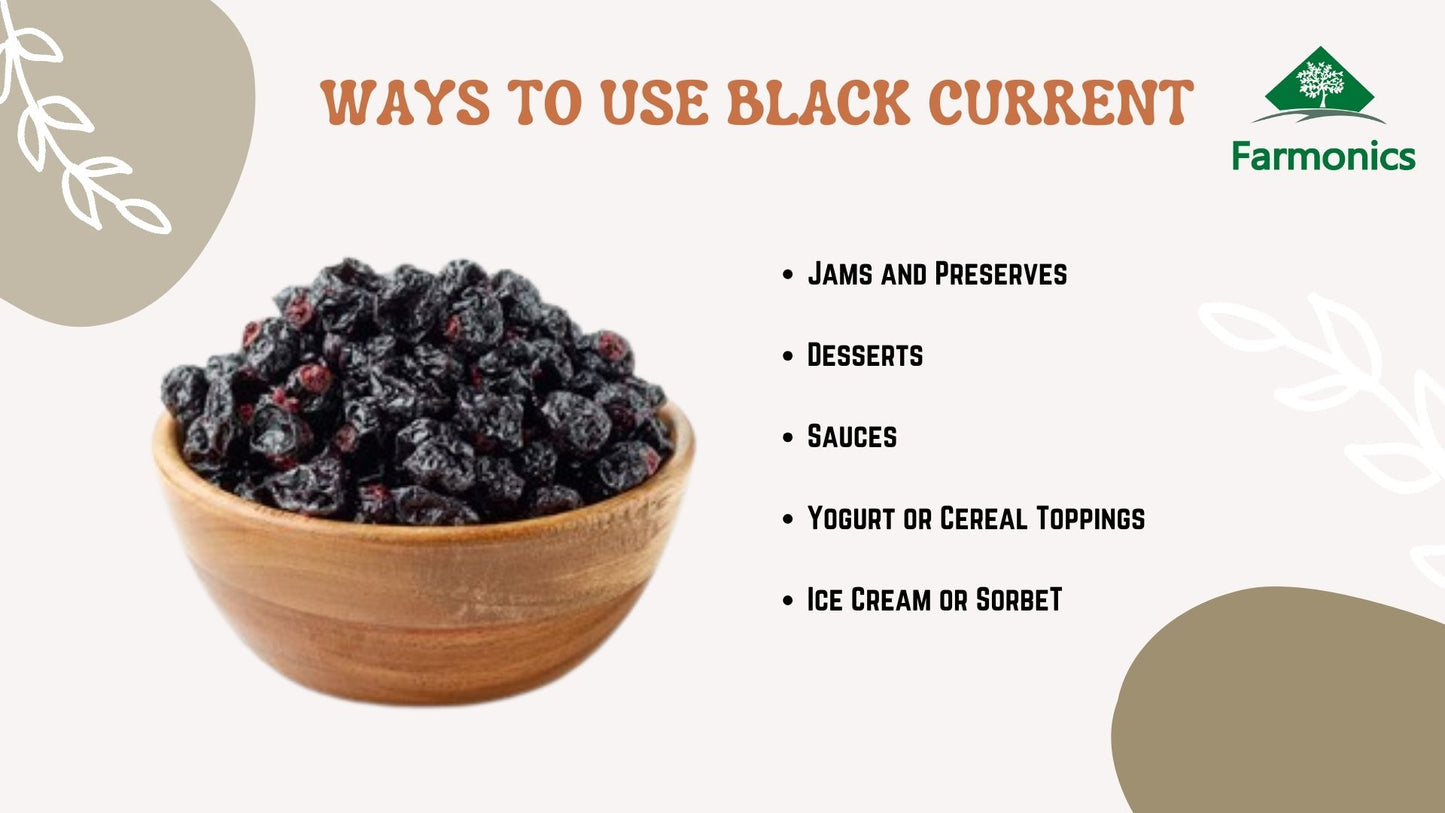 Ways in which you can use Farmonics Black currant 