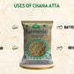 here are the list of uses of chana atta 
