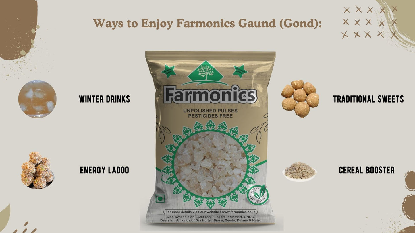 list of ways you can enjoy  farmonics gaund/goond 