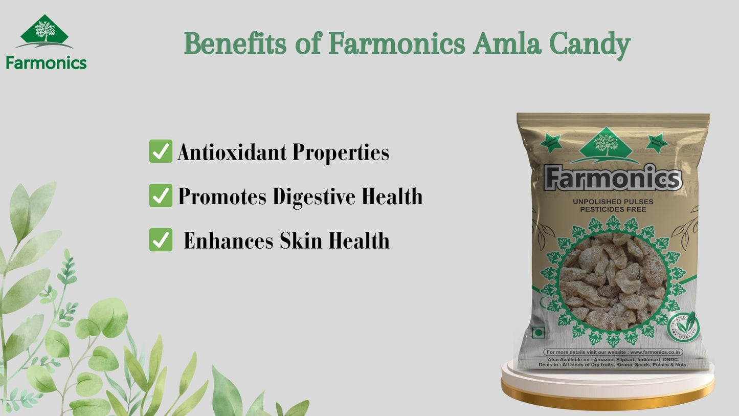 Benefits you can get from Farmonics amla candy