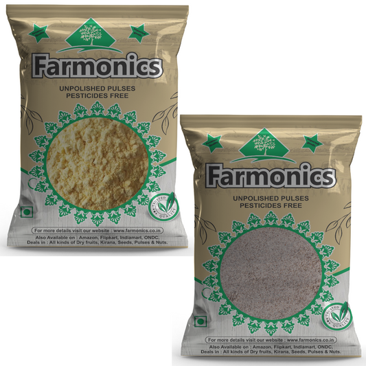 Get the best quality Chana Atta and Ragi atta from farmonics 