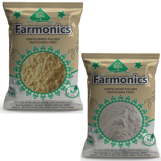 Get the best quality jau sattu and chana atta from farmonics 