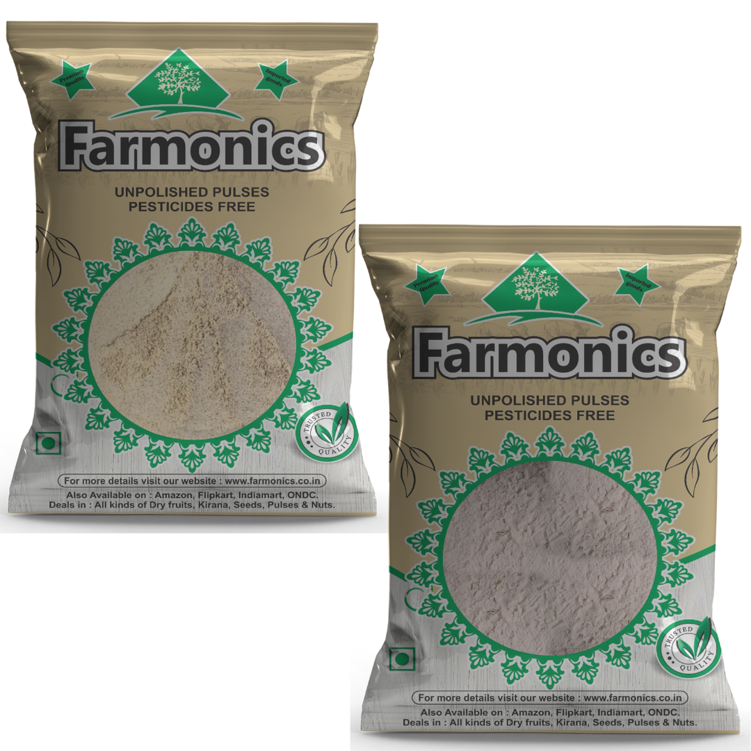 Get the best quality Chana Sattu and Singhada atta from farmonics 