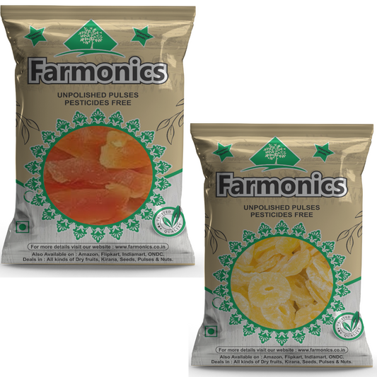 get the best quality Dry Papaya nd Dry Pineapple from farmonics