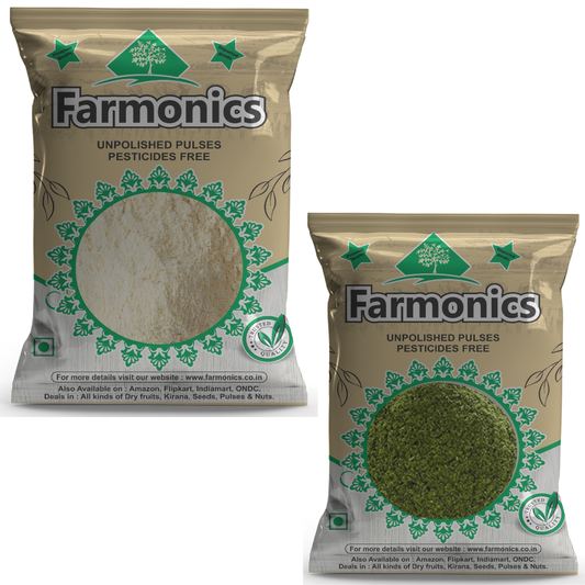 Combo Pack Of Garlic Powder And Mint  Powder