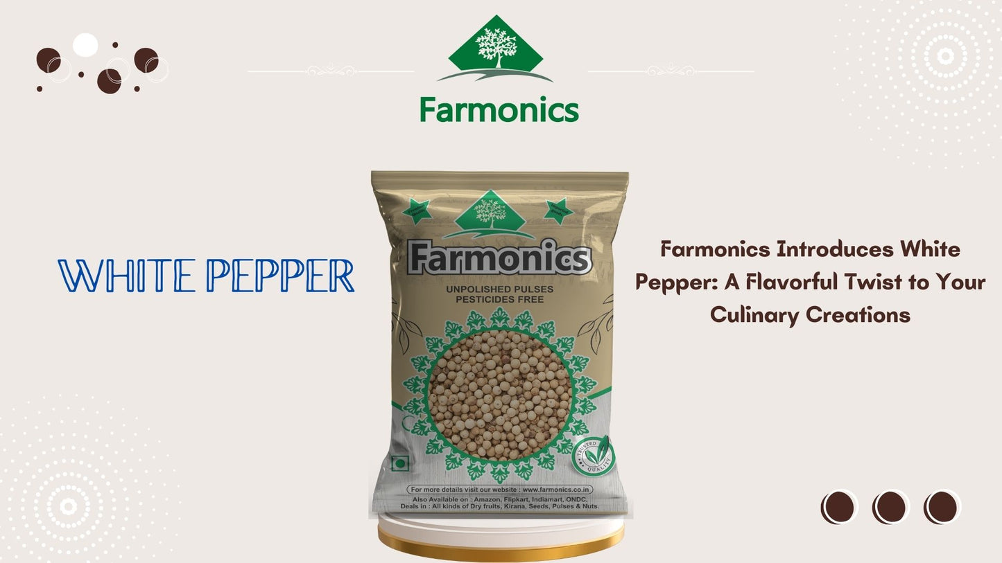 Get the best quality white pepper/safed mirch 