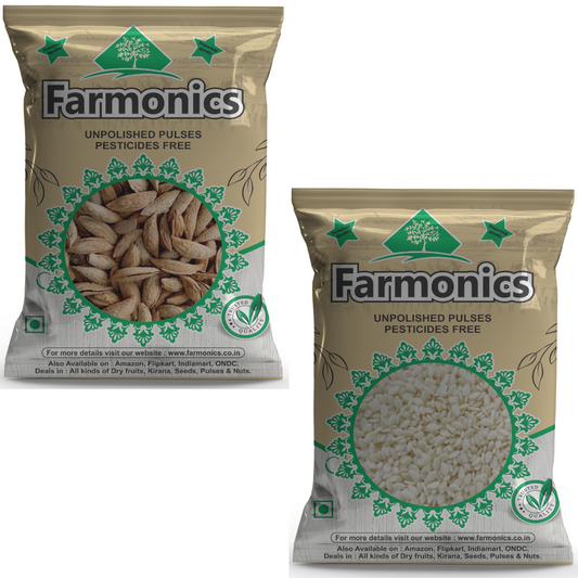 get thebbest qualioty kagzi badam california and white til from Farmonics