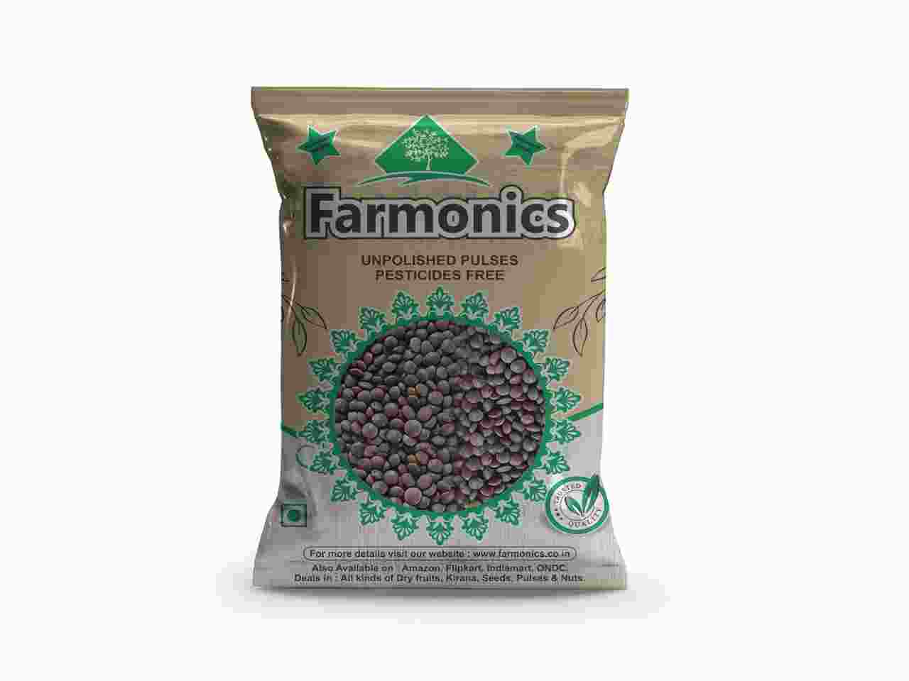 Best Quality kale Masoor - Farmonics 
