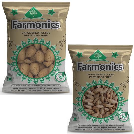 get the best quality poooja badam and kagzi sabut badam mamra from farmonics