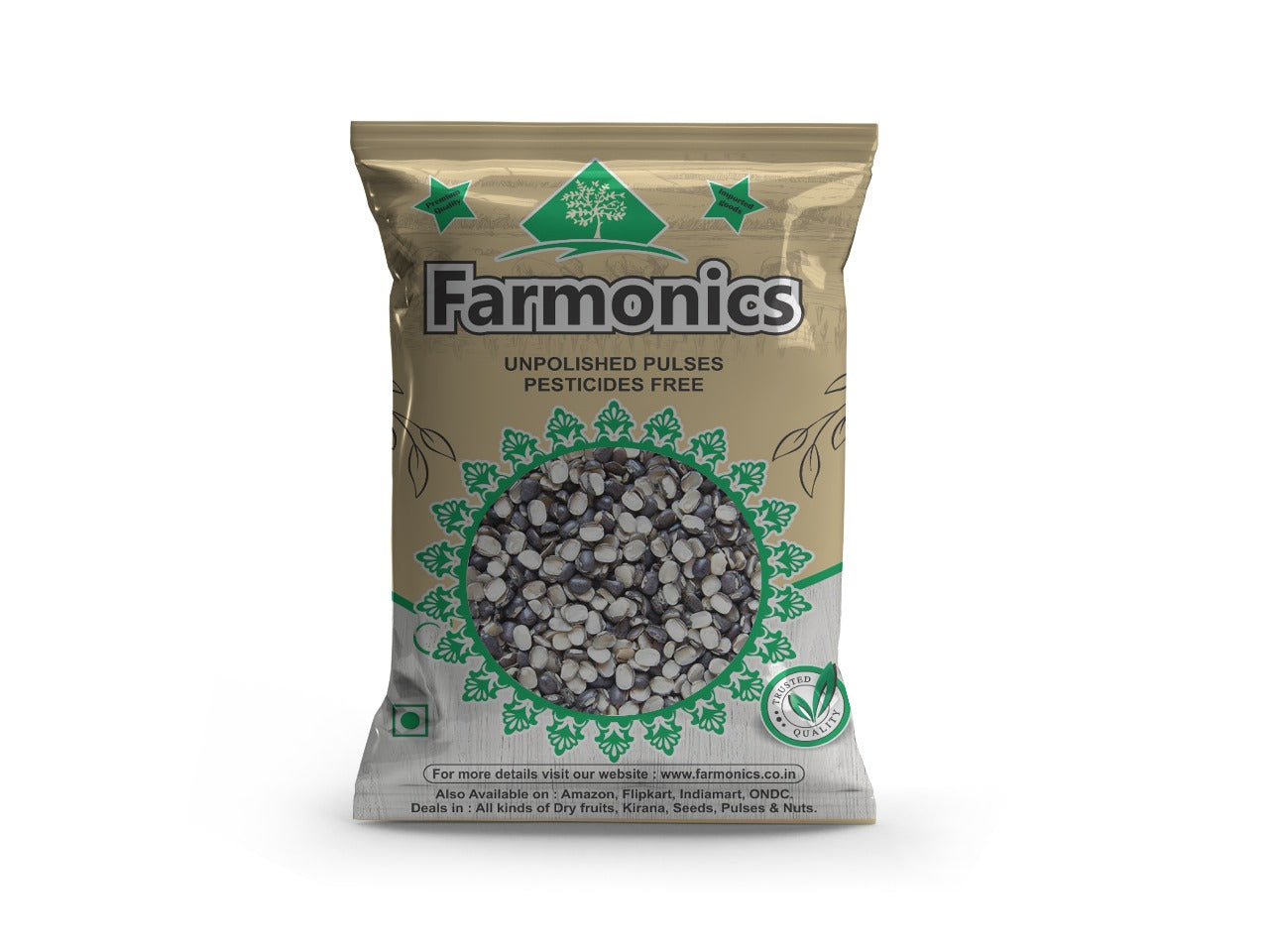 Buy the best quality Urad Chilka Online at Farmonics