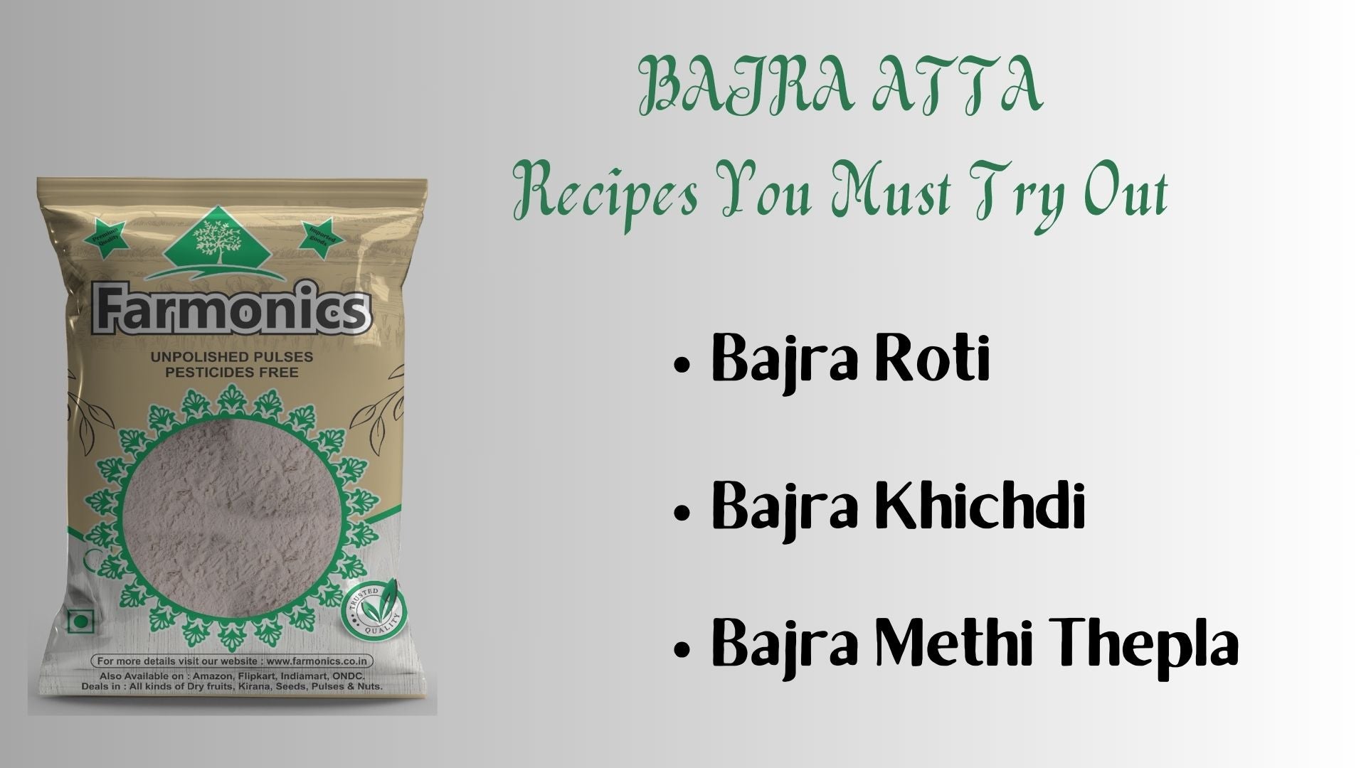 farmonics bajra atta 