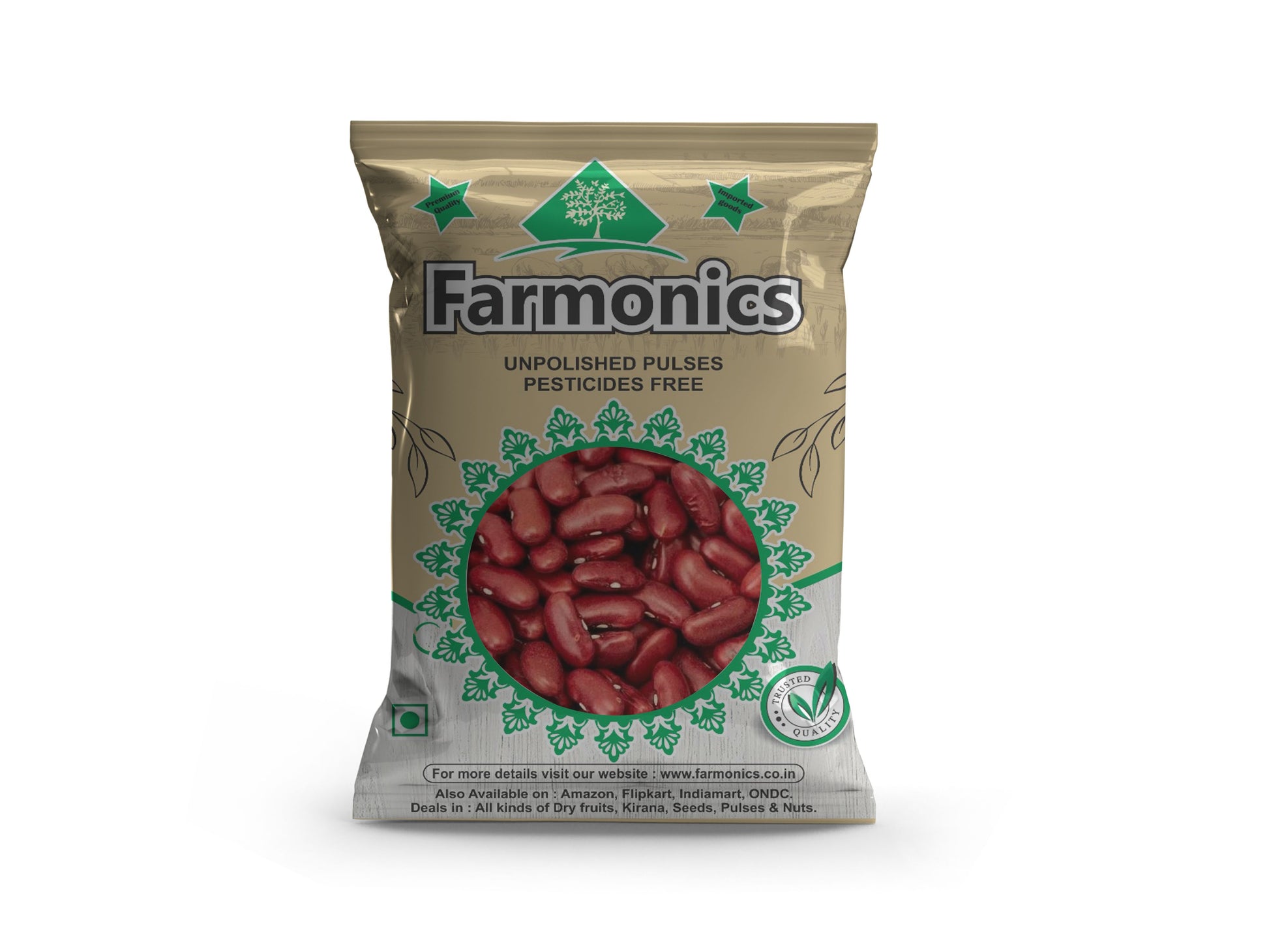 Premium Quality Lal Rajma from Farmonics 