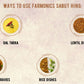 list of various ways in which you can use farmonics wole hing 