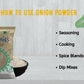premium quality onion powder
