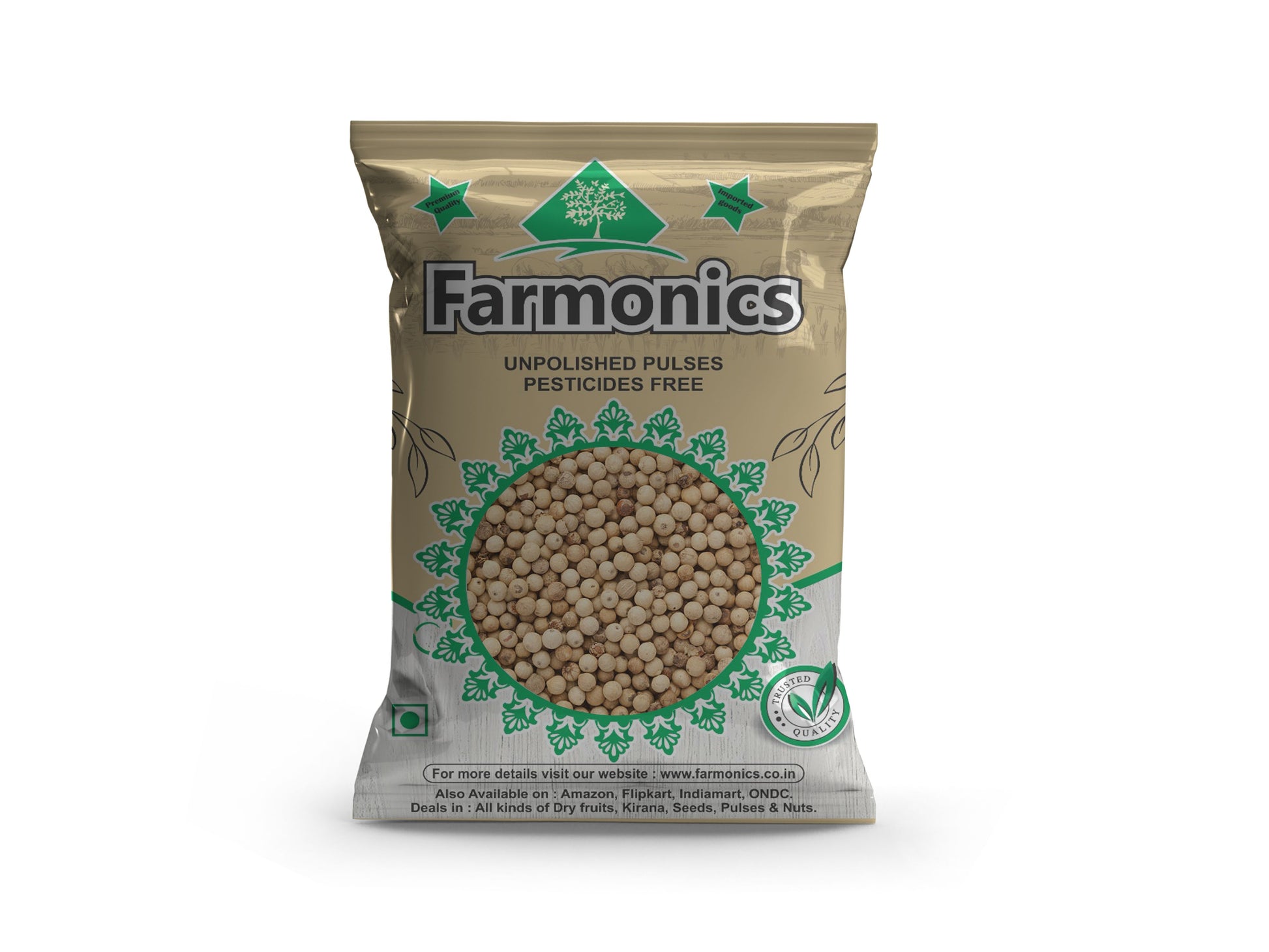 Safed Mirch White Pepper - farmonics